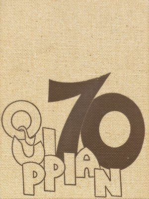 cover image of Aliquippa - Yearbook - 1970